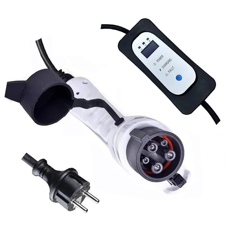 SAE J1772 EV-Ladegerät Typ 1 Level 2 EVSE 5 m tragbare, verstellbare, steuerbare Ladestationen für Elektroautos