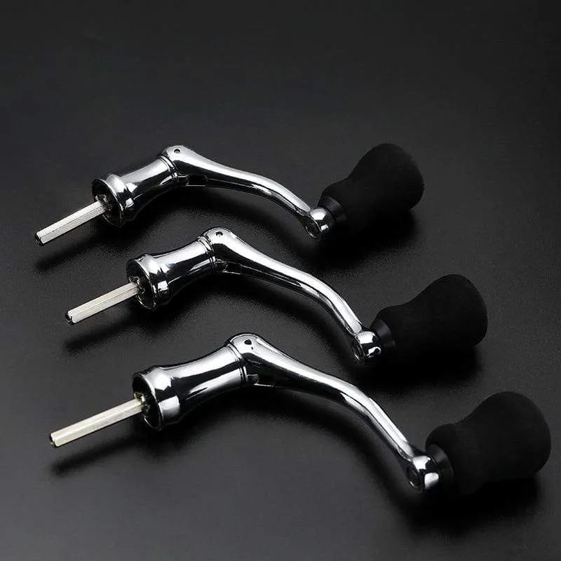 Angeln Werkzeuge Spinning Reel Griff Metall Angeln Spinning Reel Kurbel Griff Ersatzteil Kunststoff Fisch Drehbare Griff Knopf