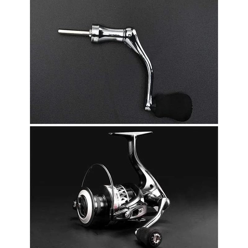 Angeln Werkzeuge Spinning Reel Griff Metall Angeln Spinning Reel Kurbel Griff Ersatzteil Kunststoff Fisch Drehbare Griff Knopf