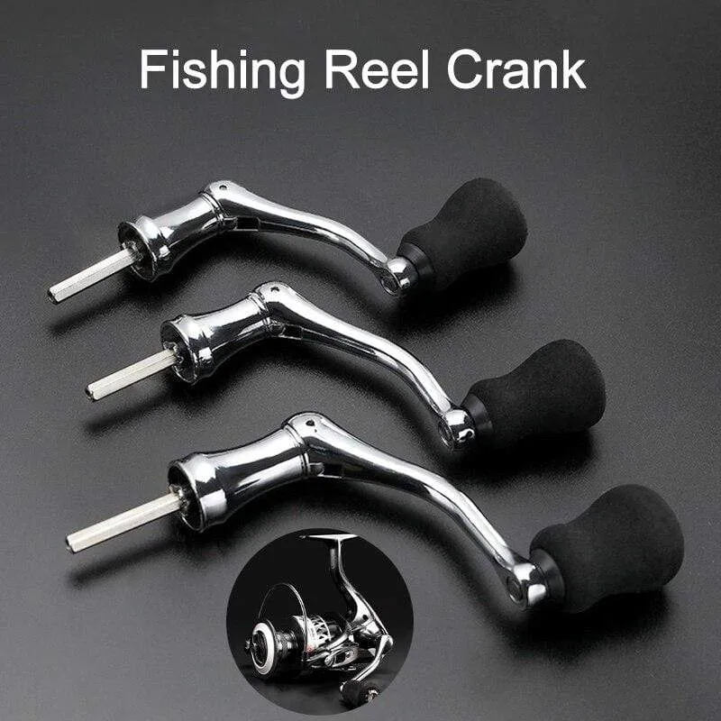 Angeln Werkzeuge Spinning Reel Griff Metall Angeln Spinning Reel Kurbel Griff Ersatzteil Kunststoff Fisch Drehbare Griff Knopf