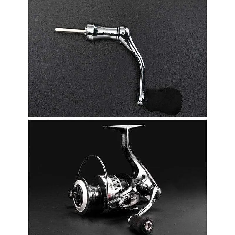 Angeln Werkzeuge Spinning Reel Griff Metall Angeln Spinning Reel Kurbel Griff Ersatzteil Kunststoff Fisch Drehbare Griff Knopf