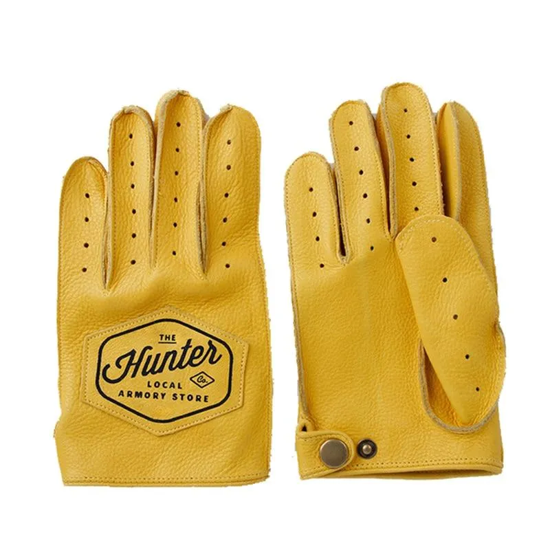 Frühling Herbst Mens Echtes Leder Handschuhe Volle Finger Atmungsaktive Rindsleder Motorrad Handschuhe Für Männer Workout Fahren Handschuhe NR49