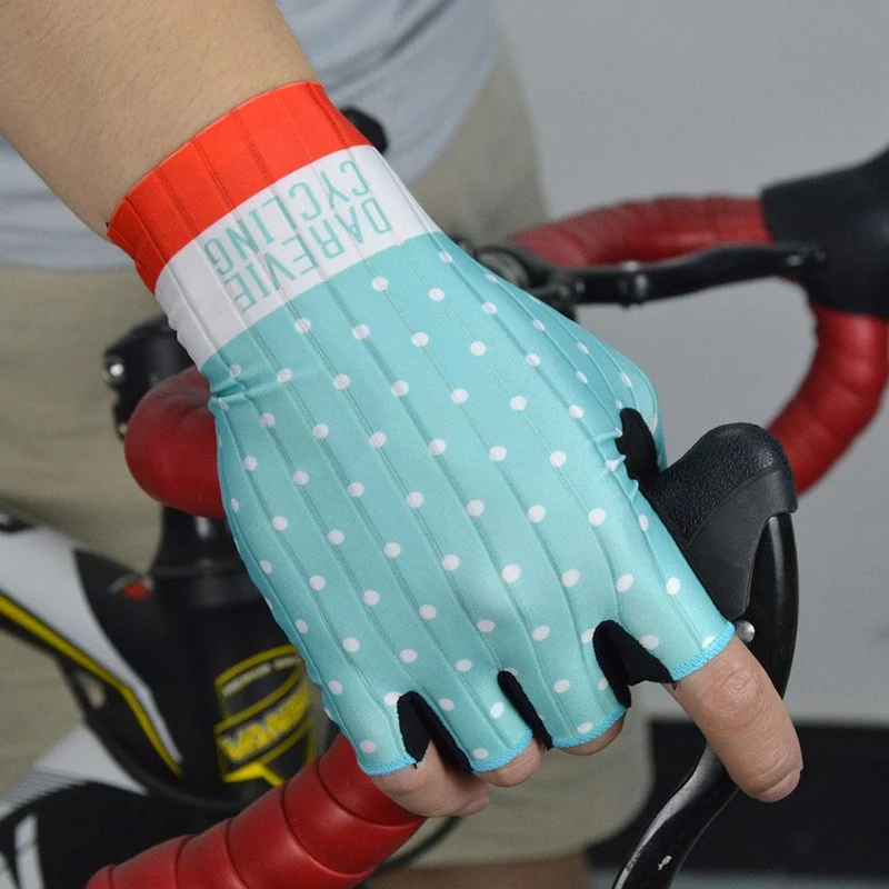 Fahrradhandschuhe Pro Light, weich, atmungsaktiv, kühl, trocken, Halbfinger-Fahrradhandschuh, rutschfest, stoßfest, Fahrradhandschuhe, MTB, Rennrad