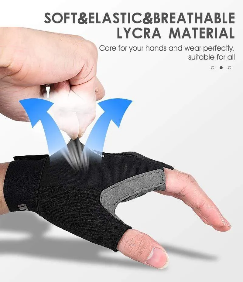 Radfahren Handschuhe Halb Finger Anti Slip Stoßfest Fahrrad Handschuhe Gel Pad Sommer Frauen Männer Sport MTB Road Fahrrad Handschuhe