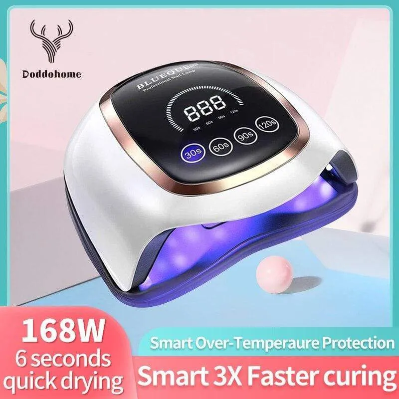 UV-Lampe LED-Lampe Gel-Nagellack Nagellampe semipermanent 30/60/90/120s Timer Auto Sensor Maniküre-Werkzeuge