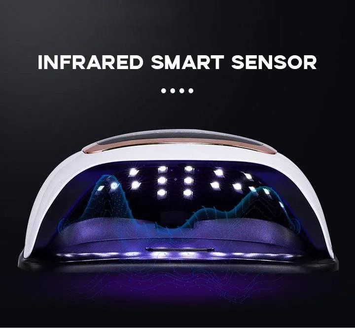 UV-Lampe LED-Lampe Gel-Nagellack Nagellampe semipermanent 30/60/90/120s Timer Auto Sensor Maniküre-Werkzeuge