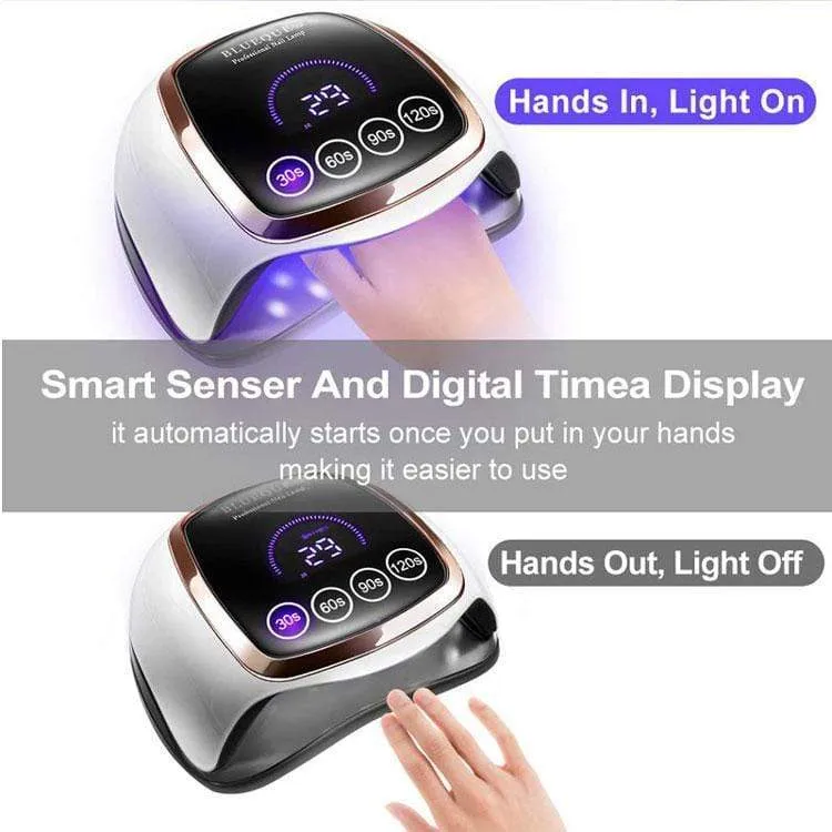 UV-Lampe LED-Lampe Gel-Nagellack Nagellampe semipermanent 30/60/90/120s Timer Auto Sensor Maniküre-Werkzeuge