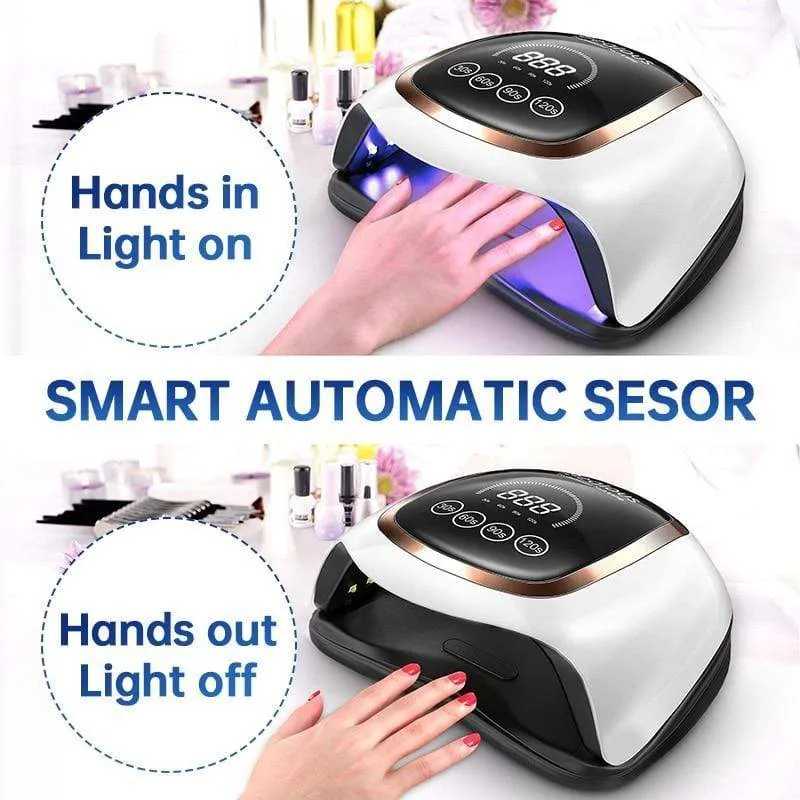 UV-Lampe LED-Lampe Gel-Nagellack Nagellampe semipermanent 30/60/90/120s Timer Auto Sensor Maniküre-Werkzeuge