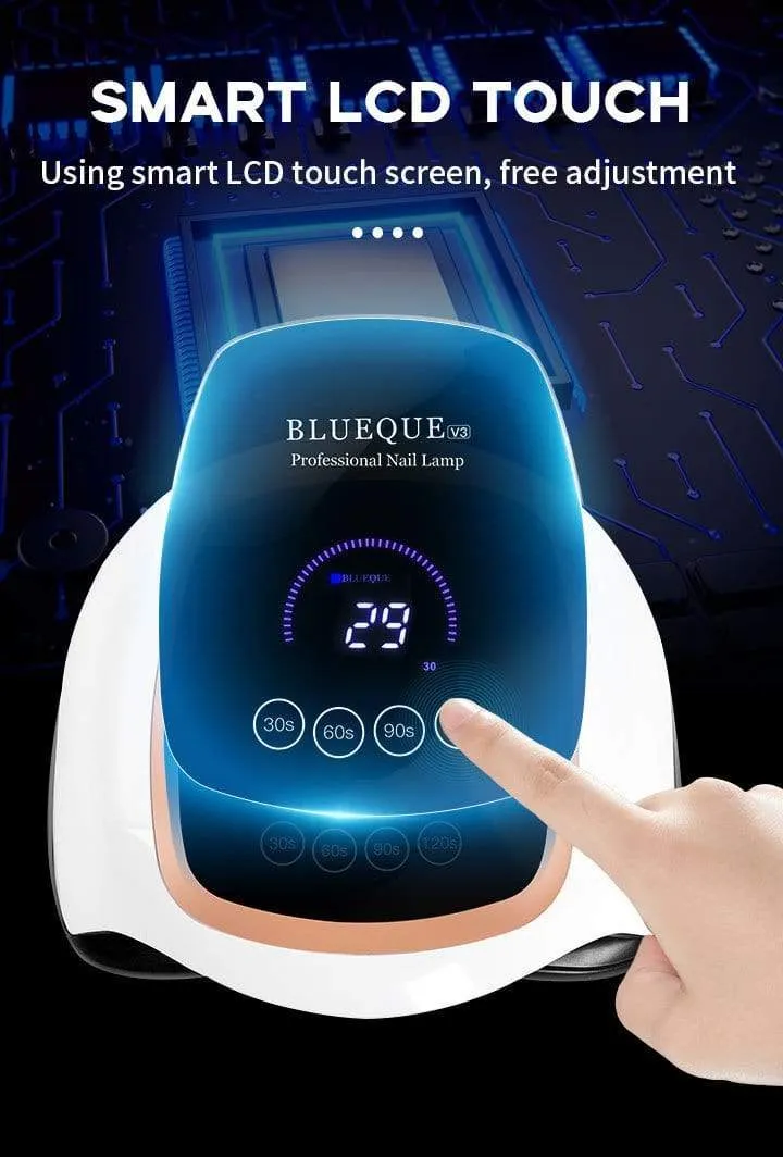 UV-Lampe LED-Lampe Gel-Nagellack Nagellampe semipermanent 30/60/90/120s Timer Auto Sensor Maniküre-Werkzeuge