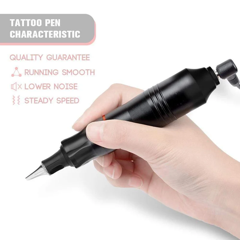 Tattoo-Sets Tattoo-Maschinenset Komplettes Tattoo-Stiftmaschinenset für Anfänger Stick-and-Poke-Pigmente für Permanent-Make-up-Zubehör