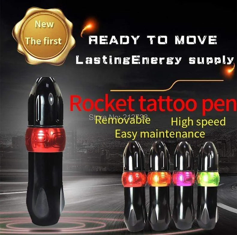 Professionelle permanente rotierende Tattoomaschine, Tattoo-Augenbrauenstift mit Patronenraketenmotor, Tattoostift, Tattoopistolenzubehör