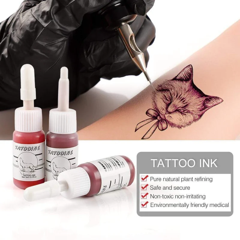 Komplettes Tattoo-Maschinen-Set Professionelles Rotary Pen Set Tattoo-Patronennadeln für Permanent Make-up Augenbrauen Tattoo Körper