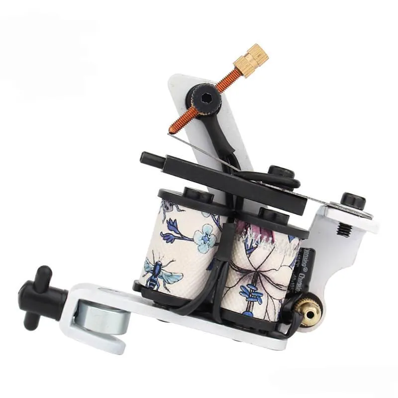 Anfänger Tattoo Kit Hochwertige 8 Wickelspulen Tattoo Pistole Maschinen Griffe Nadeln Tipps Netzteil Tatu Tattoo Supplies