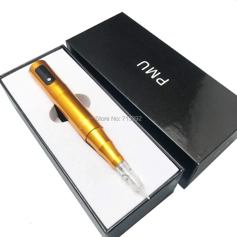 Drahtlose Import Motor Augenbraue Tattoo Maschine Permanent Make-Up Maschine Stift Für Augenbraue Lippen Schönheit