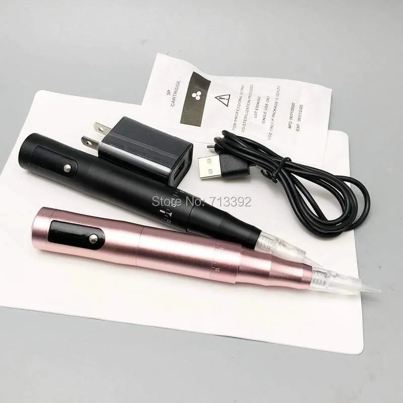 Drahtlose Import Motor Augenbraue Tattoo Maschine Permanent Make-Up Maschine Stift Für Augenbraue Lippen Schönheit