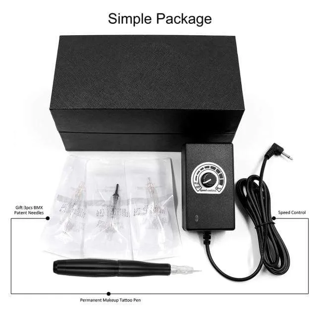 Biomaser Permanent Make-up Maschine 35000 RPM Leistungsstarker Tattoo Pen Rotary Gun Tattoo Maschine Für Augenbrauen Lip Schwarz Tattoo Supplies