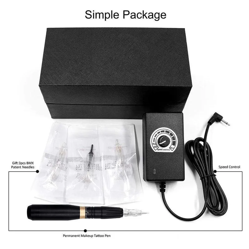 Biomaser Permanent Make-up Maschine 35000 RPM Leistungsstarker Tattoo Pen Rotary Gun Tattoo Maschine Für Augenbrauen Lip Schwarz Tattoo Supplies