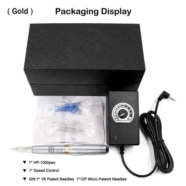 Biomaser Permanent Make-up Maschine 35000 RPM Leistungsstarker Tattoo Pen Rotary Gun Tattoo Maschine Für Augenbrauen Lip Schwarz Tattoo Supplies