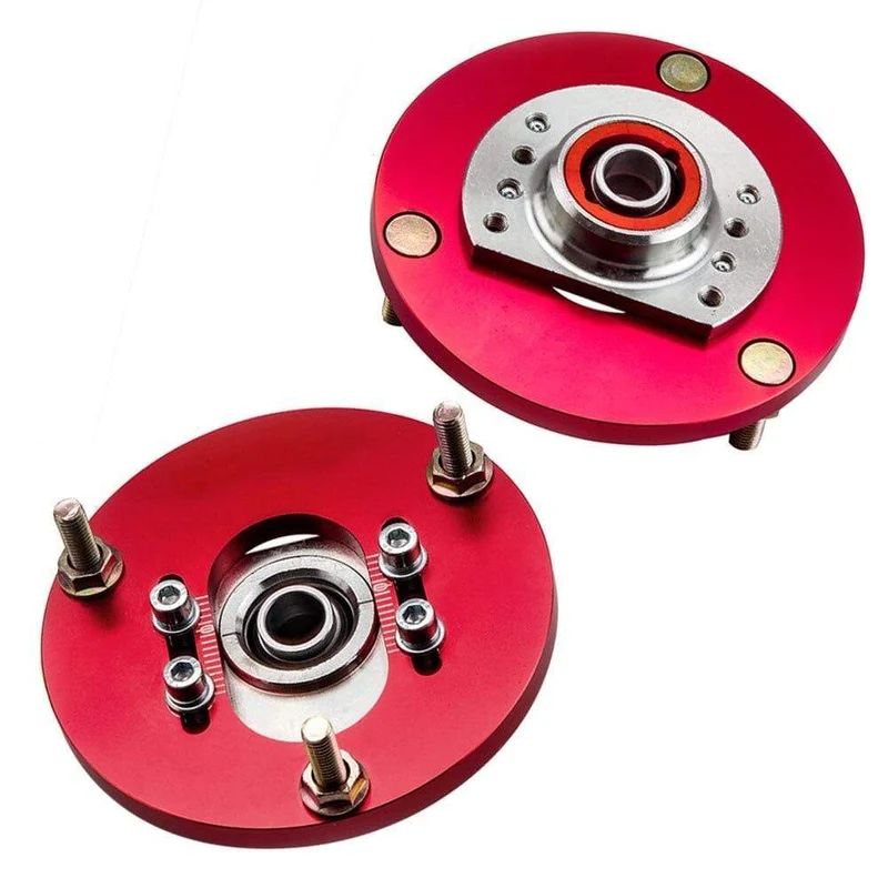 Sturz Platte Vorne Obere Halterung für BMW 3 Serie E46 316i 318i 320i 323 325 98-05 Kissen Ball Vorne obere Halterung Gewindefahrwerk 2PCS
