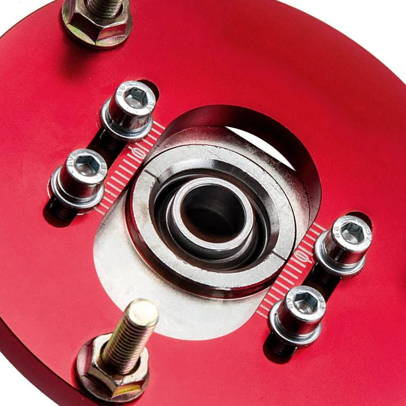 Sturz Platte Vorne Obere Halterung für BMW 3 Serie E46 316i 318i 320i 323 325 98-05 Kissen Ball Vorne obere Halterung Gewindefahrwerk 2PCS