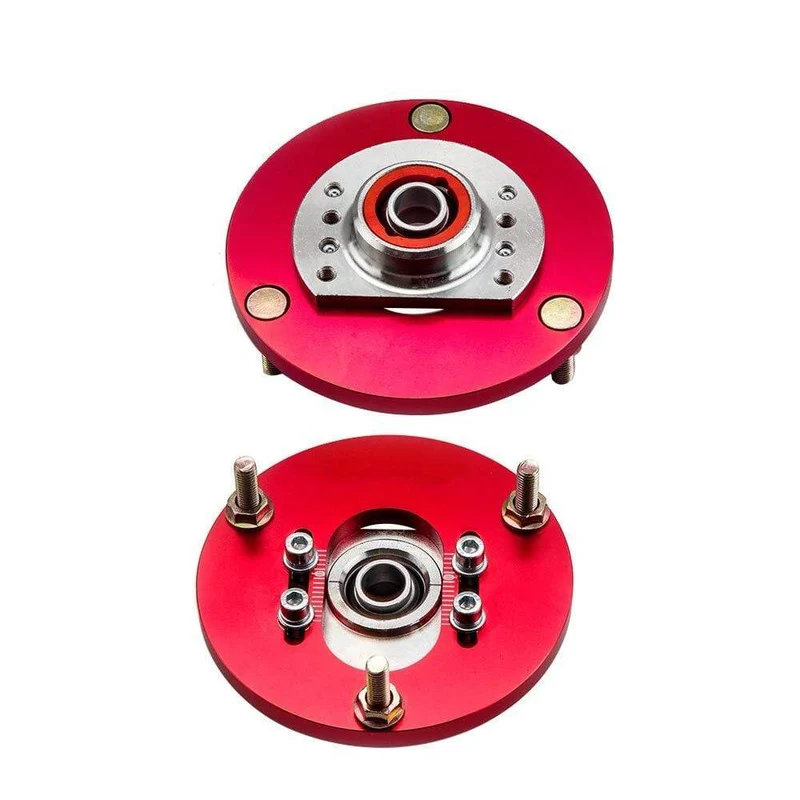 Sturz Platte Vorne Obere Halterung für BMW 3 Serie E46 316i 318i 320i 323 325 98-05 Kissen Ball Vorne obere Halterung Gewindefahrwerk 2PCS