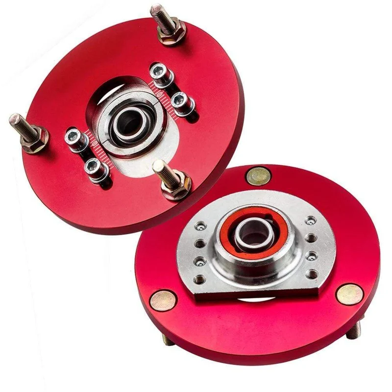 Sturz Platte Vorne Obere Halterung für BMW 3 Serie E46 316i 318i 320i 323 325 98-05 Kissen Ball Vorne obere Halterung Gewindefahrwerk 2PCS