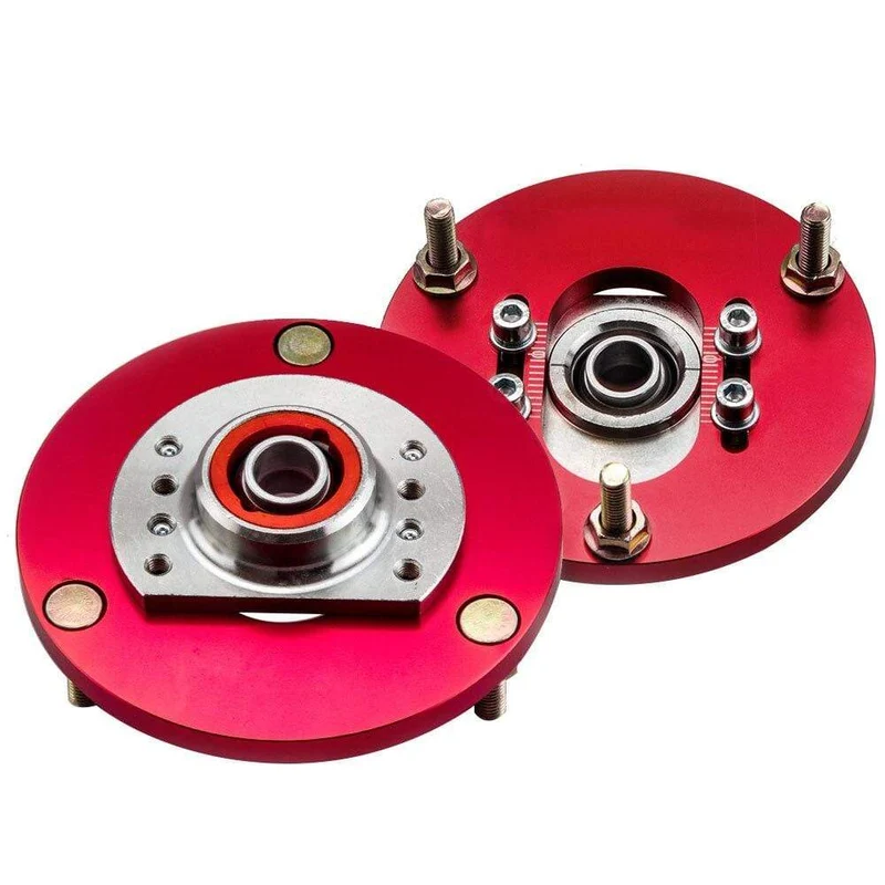 Sturz Platte Vorne Obere Halterung für BMW 3 Serie E46 316i 318i 320i 323 325 98-05 Kissen Ball Vorne obere Halterung Gewindefahrwerk 2PCS
