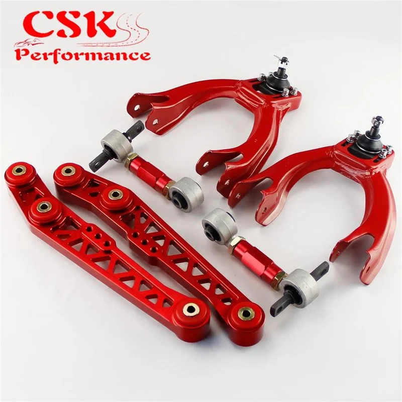 Lower Arm LCA + Front Upper + Hinten Camber Kit Passt Für Honda Civic EG EJ EH