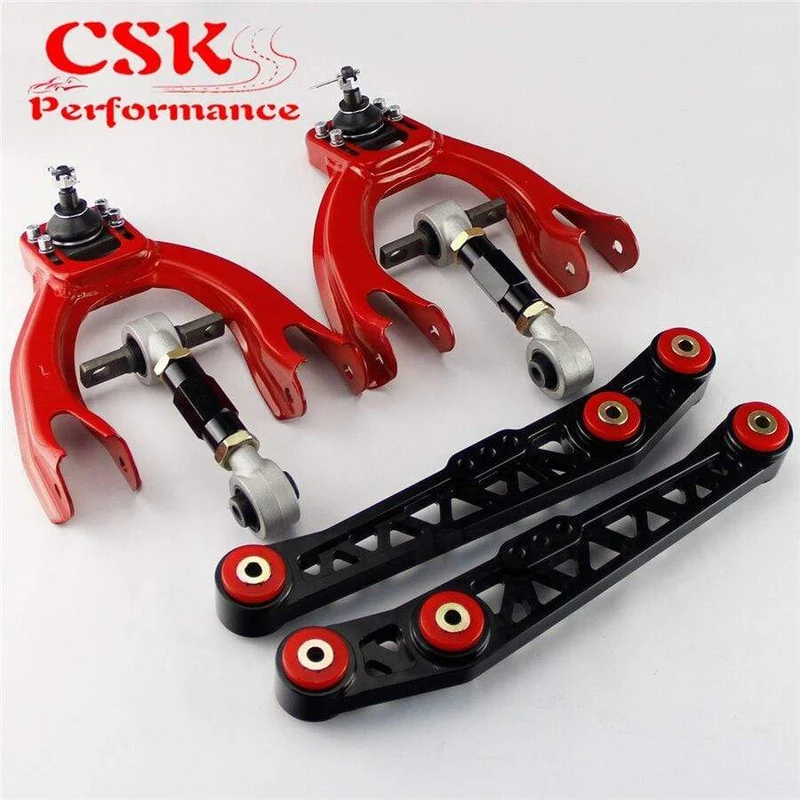 Lower Arm LCA + Front Upper + Hinten Camber Kit Passt Für Honda Civic EG EJ EH