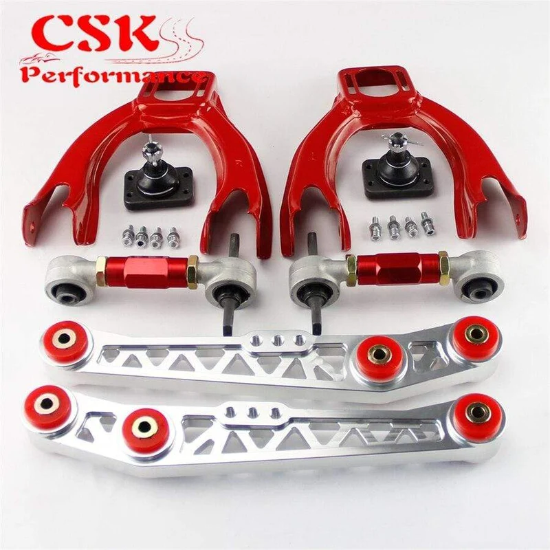 Lower Arm LCA + Front Upper + Hinten Camber Kit Passt Für Honda Civic EG EJ EH
