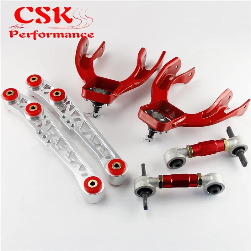 Lower Arm LCA + Front Upper + Hinten Camber Kit Passt Für Honda Civic EG EJ EH
