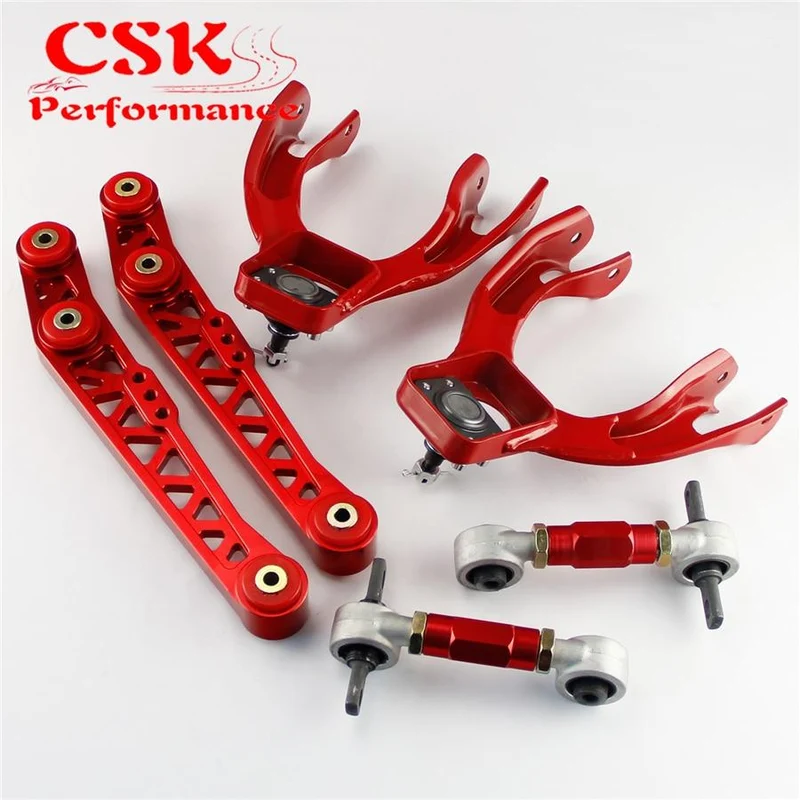 Lower Arm LCA + Front Upper + Hinten Camber Kit Passt Für Honda Civic EG EJ EH