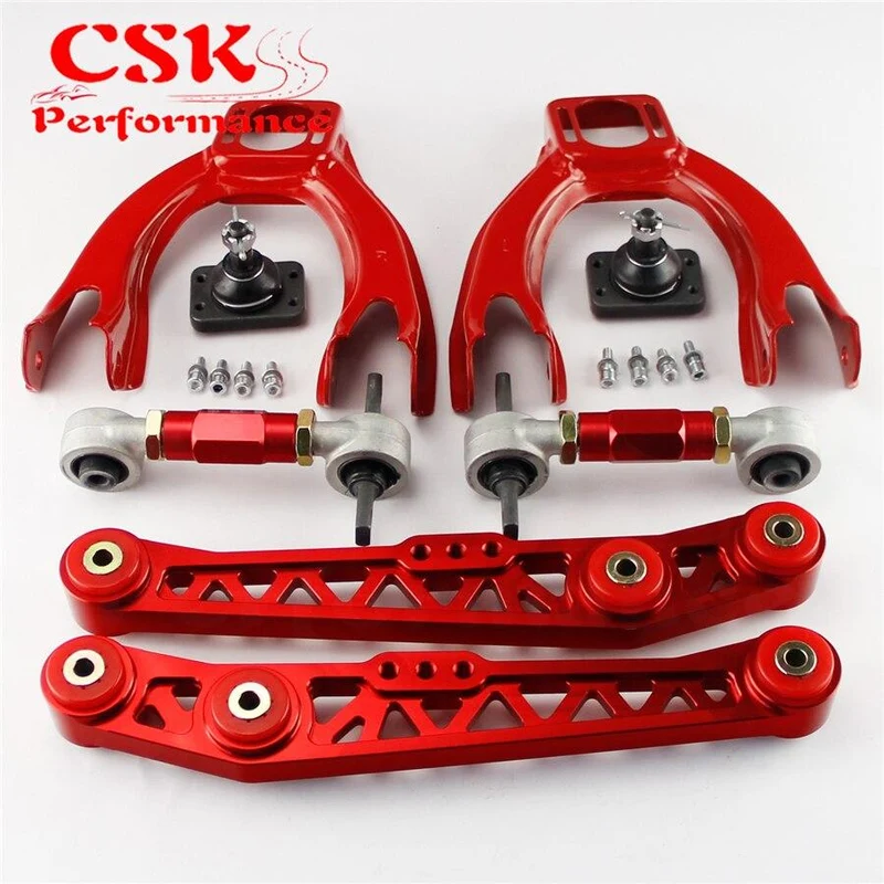 Lower Arm LCA + Front Upper + Hinten Camber Kit Passt Für Honda Civic EG EJ EH