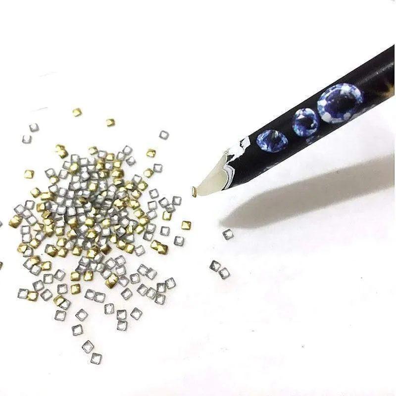 DIY Nail Art Punktierwerkzeug Strasssteine ​​Edelsteine ​​Picking Wachsstift Wachsstift Picker Dekoration Punktierung Nail Art Werkzeuge Nagelmarker