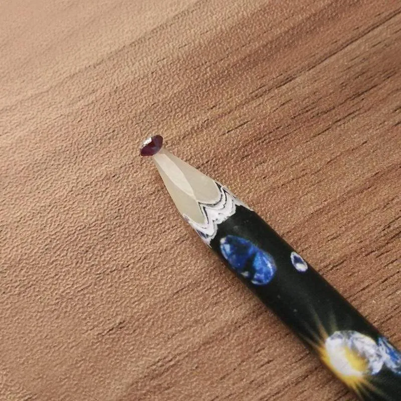 DIY Nail Art Punktierwerkzeug Strasssteine ​​Edelsteine ​​Picking Wachsstift Wachsstift Picker Dekoration Punktierung Nail Art Werkzeuge Nagelmarker