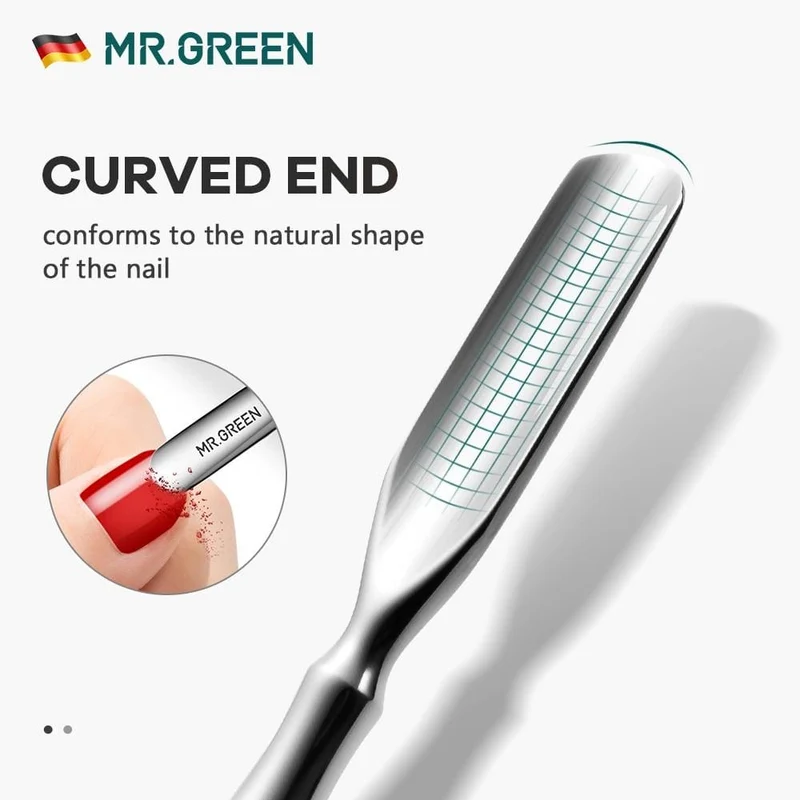 Nagelhautschieber und Löffel, Nagelreiniger, Entferner, Schneider, langlebiges Maniküre-/Pediküre-Werkzeug, zum Polieren von Finger- und Fußnägeln