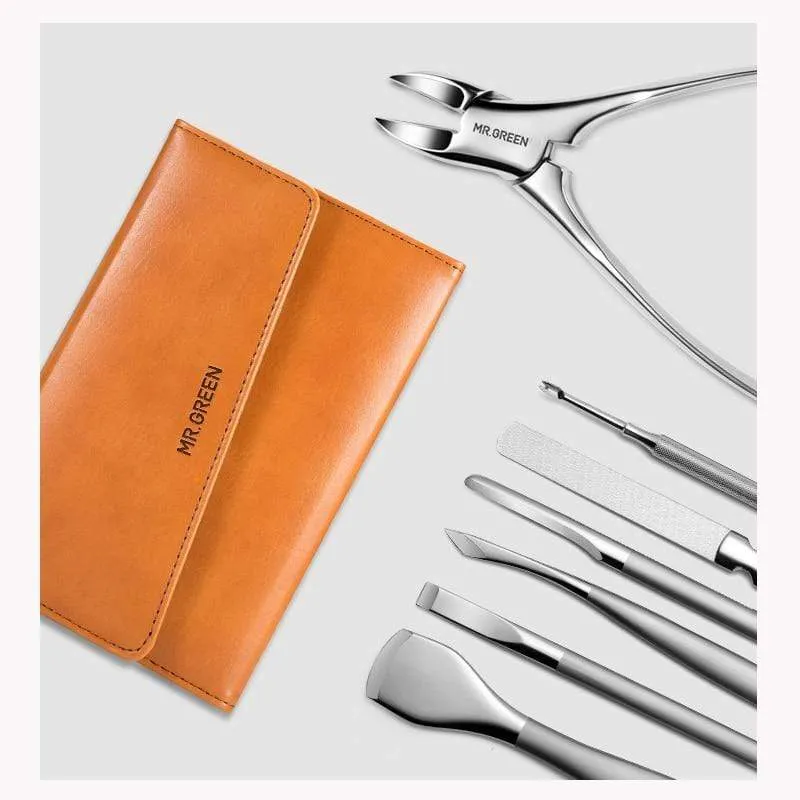 Pediküre-Messer-Set, professionelle Fußpflege-Werkzeuge für eingewachsene Zehennägel, Edelstahl-Nagelzange, Clipper-Entferner-Set