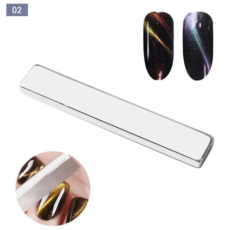 Magnetstift für Nagelkunst, Katzenaugen-Magnet für Nagelgelpolitur, 3D-Linienstreifeneffekt, starke magnetische Stiftwerkzeuge für Gellack-Werkzeuge