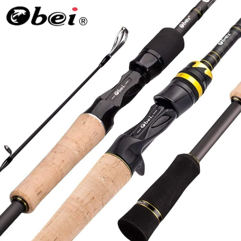 1.68 m 2.1 m 2.4 Casting Spinning Angelrute Travel Ultra Light Street Fishing Boat Köder Zwei Spitzen 5-50 g M / ML / MH Fast Rod