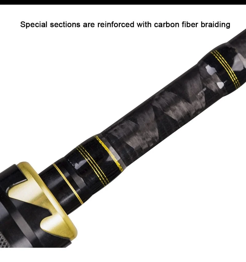 1.68 m 2.1 m 2.4 Casting Spinning Angelrute Travel Ultra Light Street Fishing Boat Köder Zwei Spitzen 5-50 g M / ML / MH Fast Rod
