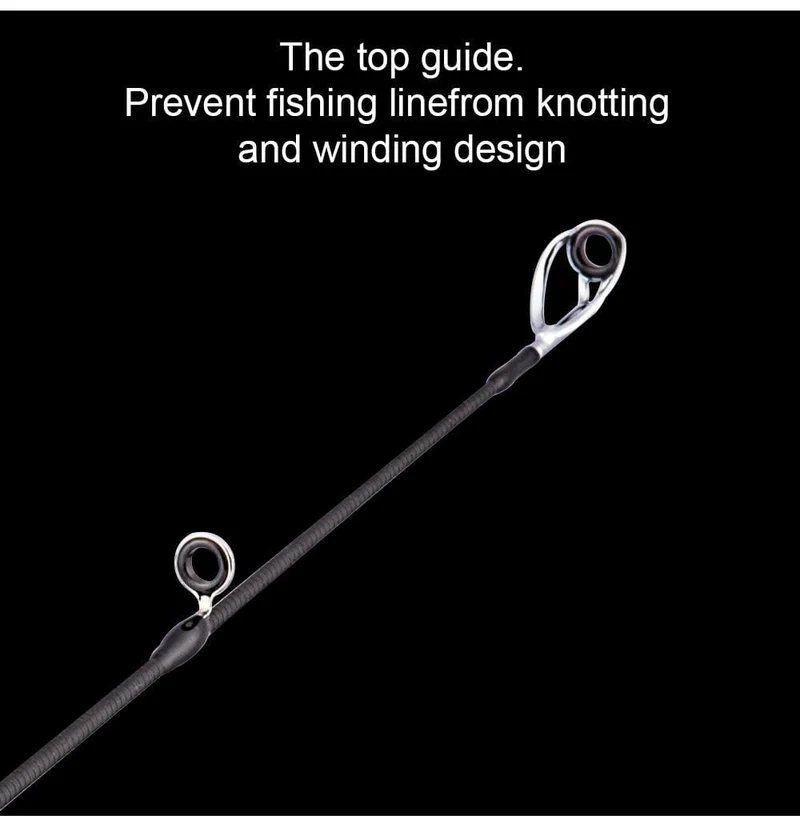 1.68 m 2.1 m 2.4 Casting Spinning Angelrute Travel Ultra Light Street Fishing Boat Köder Zwei Spitzen 5-50 g M / ML / MH Fast Rod