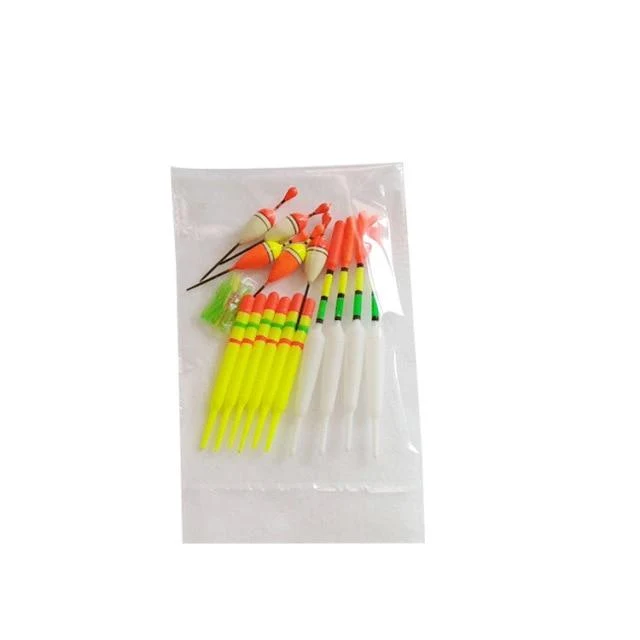 15 Teile / Set mit verschiedenen vertikalen Bojen Marine Angelbojen Angeln Aquarium Fisch Angeln Schwimmer