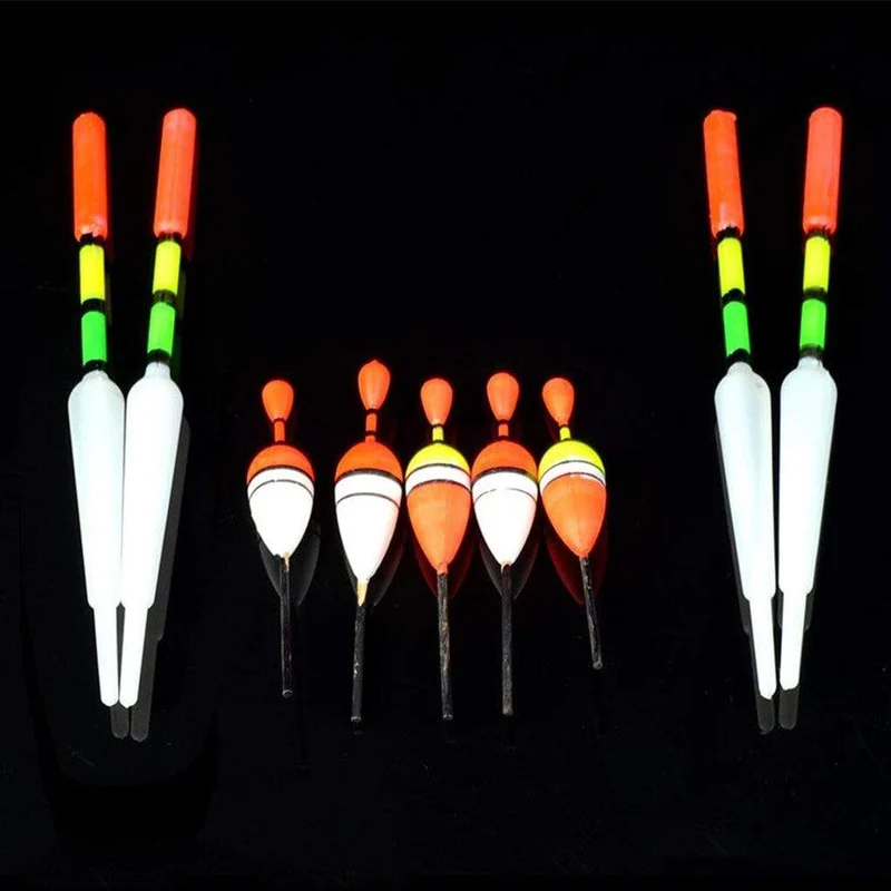15 Teile / Set mit verschiedenen vertikalen Bojen Marine Angelbojen Angeln Aquarium Fisch Angeln Schwimmer