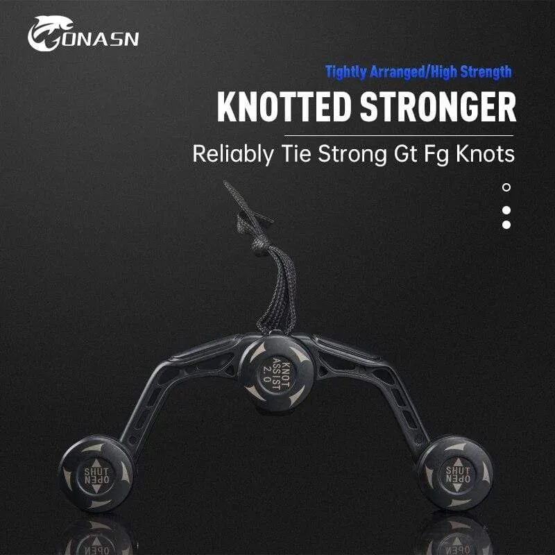 Fishing Tools GT FG PR Knotter Assist Line Leader Connection Knotting Machine Bobbin Winder Lines Wire Japan Knot Tool