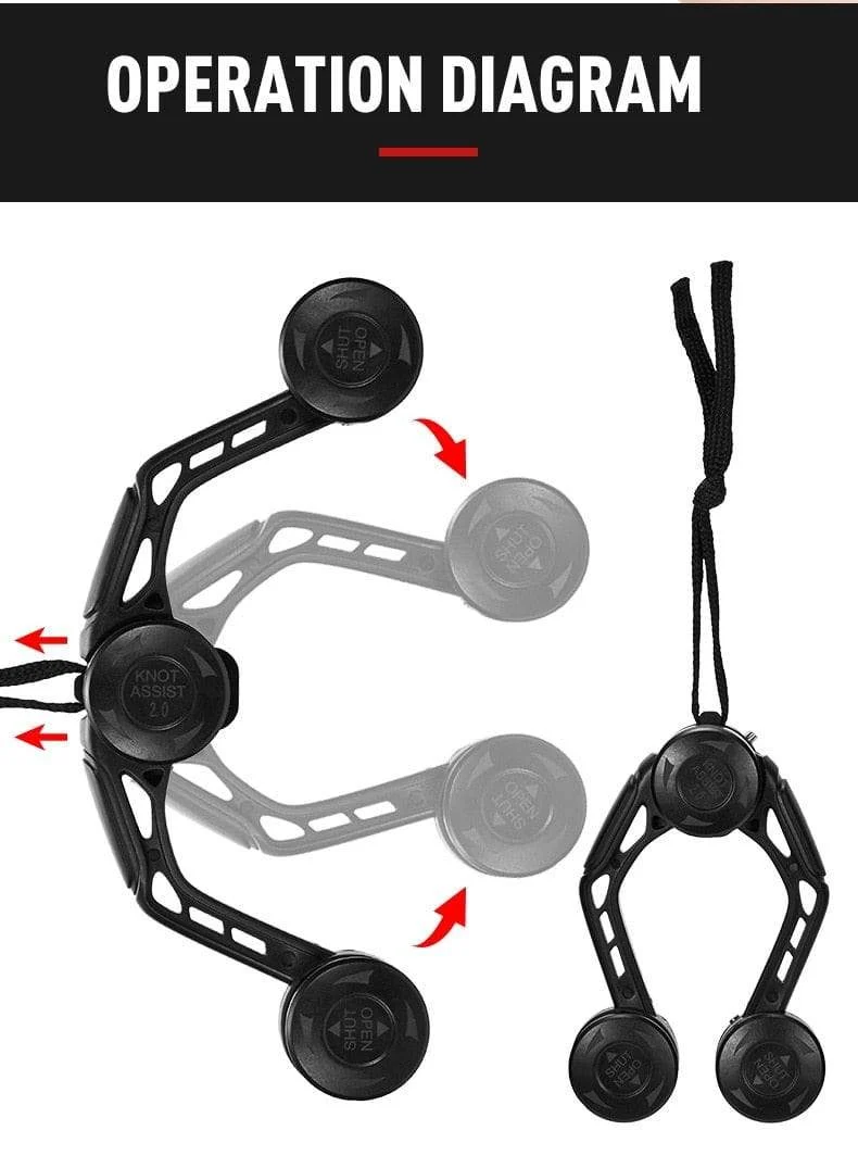 Fishing Tools GT FG PR Knotter Assist Line Leader Connection Knotting Machine Bobbin Winder Lines Wire Japan Knot Tool