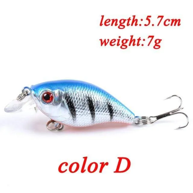 1PCS Wobbler Qualität Crankbait Simulation Angeln Locken 5.7 cm 7g Jerkbait Schwimm Harten Köder Bass Karpfen Pesca angelgerät
