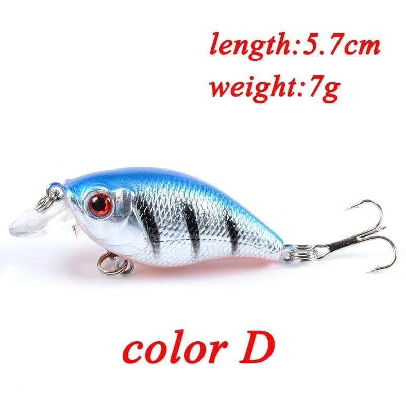1PCS Wobbler Qualität Crankbait Simulation Angeln Locken 5.7 cm 7g Jerkbait Schwimm Harten Köder Bass Karpfen Pesca angelgerät