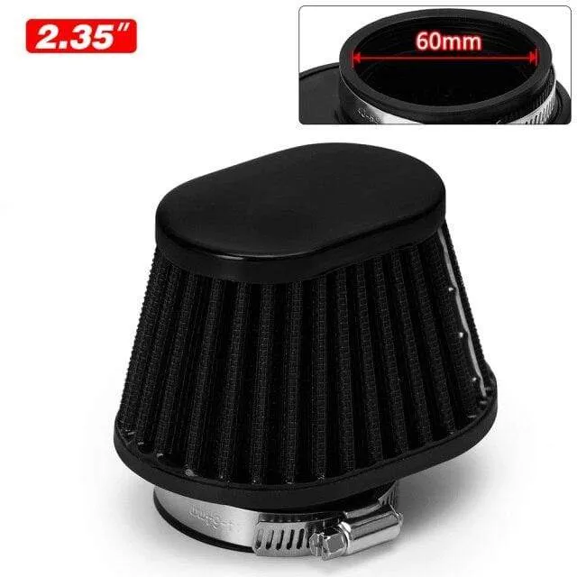 Motorrad-Luftfilter 60 mm 55 mm 51 mm Universal für Motor Auto Minibike Cold Air Intake High Flow Kegelfilter HT-AIT32