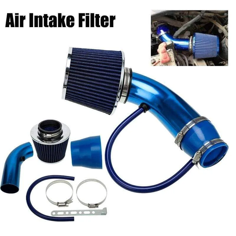 Teile für Lufteinlässe Zubehör für Luftansaugsysteme Universal-Luftansaugfilter für Autorennen Aluminiumrohr Power Flow Kit