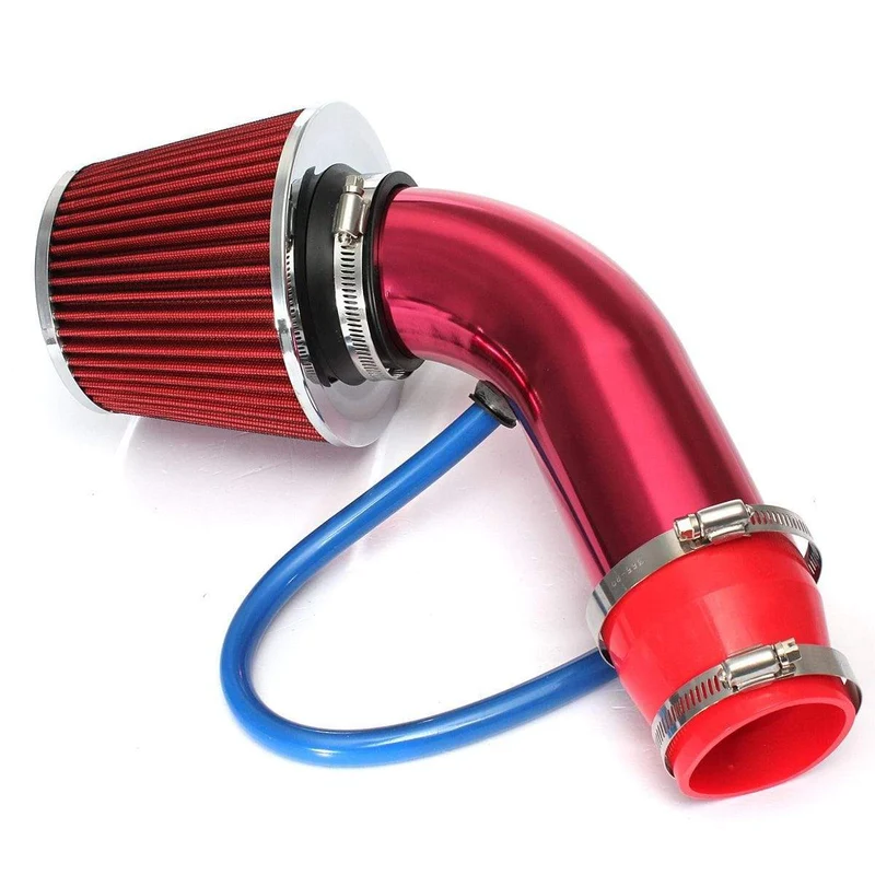 Teile für Lufteinlässe Zubehör für Luftansaugsysteme Universal-Luftansaugfilter für Autorennen Aluminiumrohr Power Flow Kit